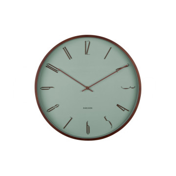 Nástenné hodiny Scandia Karlsson KA6014GR, 40cm